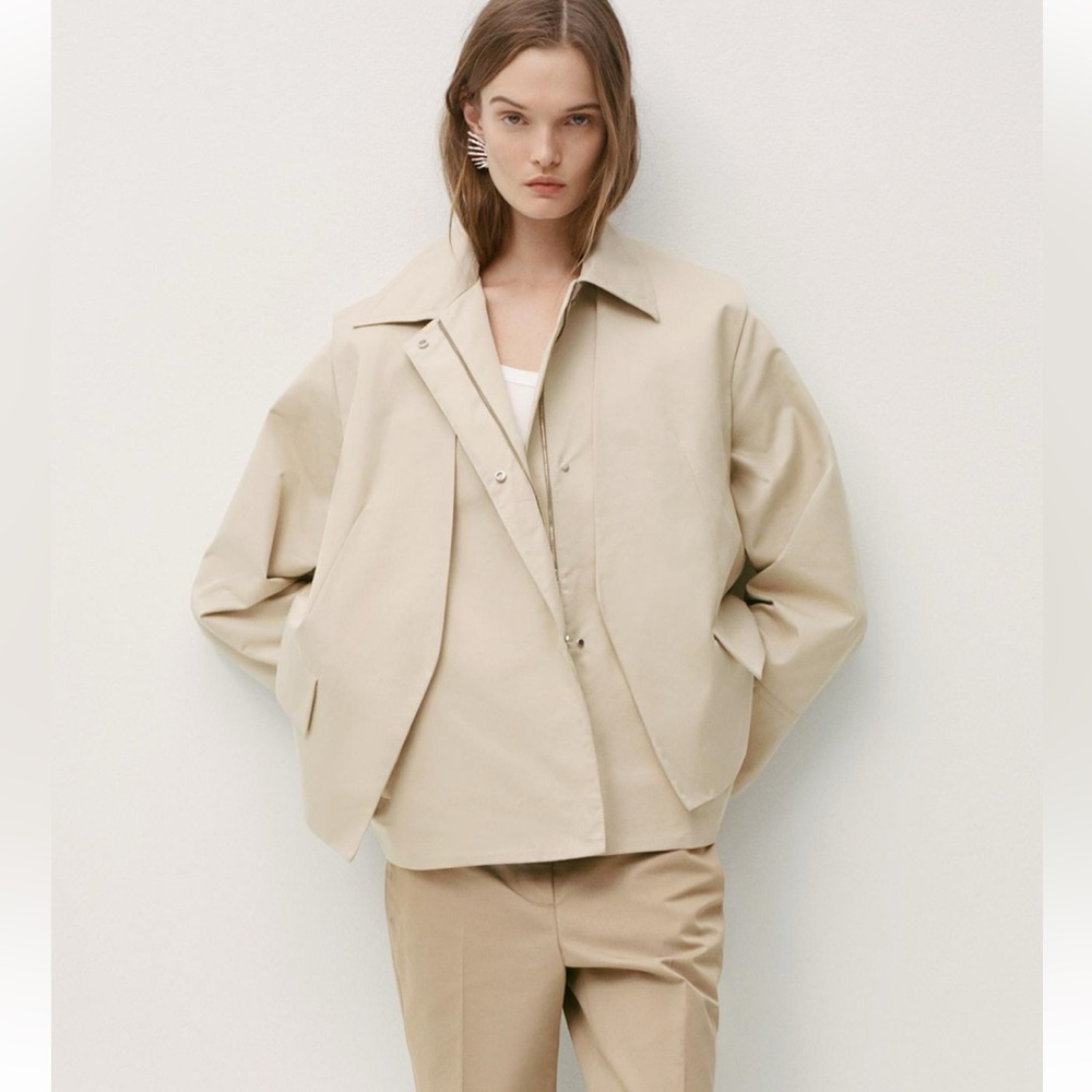 Zara vest jacket ZW collection